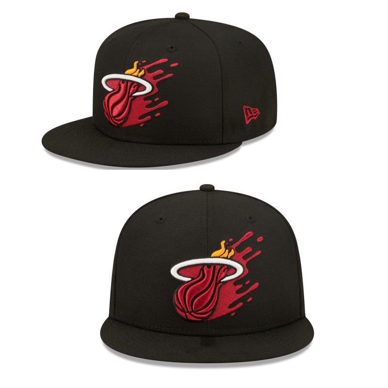 2024 NBA Miami Heat Hat TX202402261->nba hats->Sports Caps